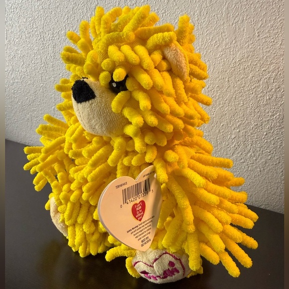 Trolls Yellow Fuzzy Plush Toy - Picture 6 of 6